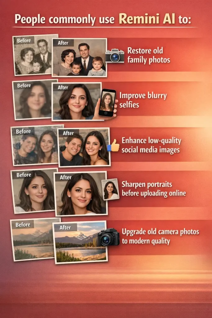 Generate Photos with AI or Enhance Existing Photos - Try Remini