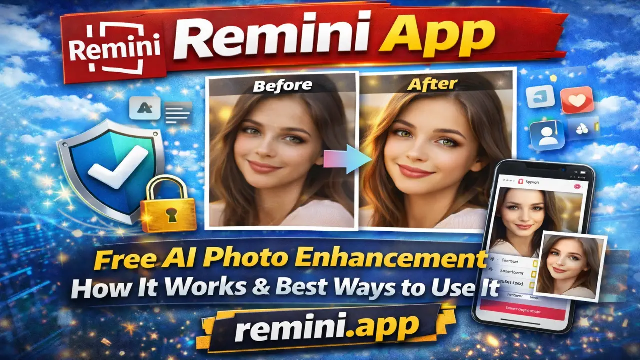 Remini App complete guide covering features, benefits, safety and real uses