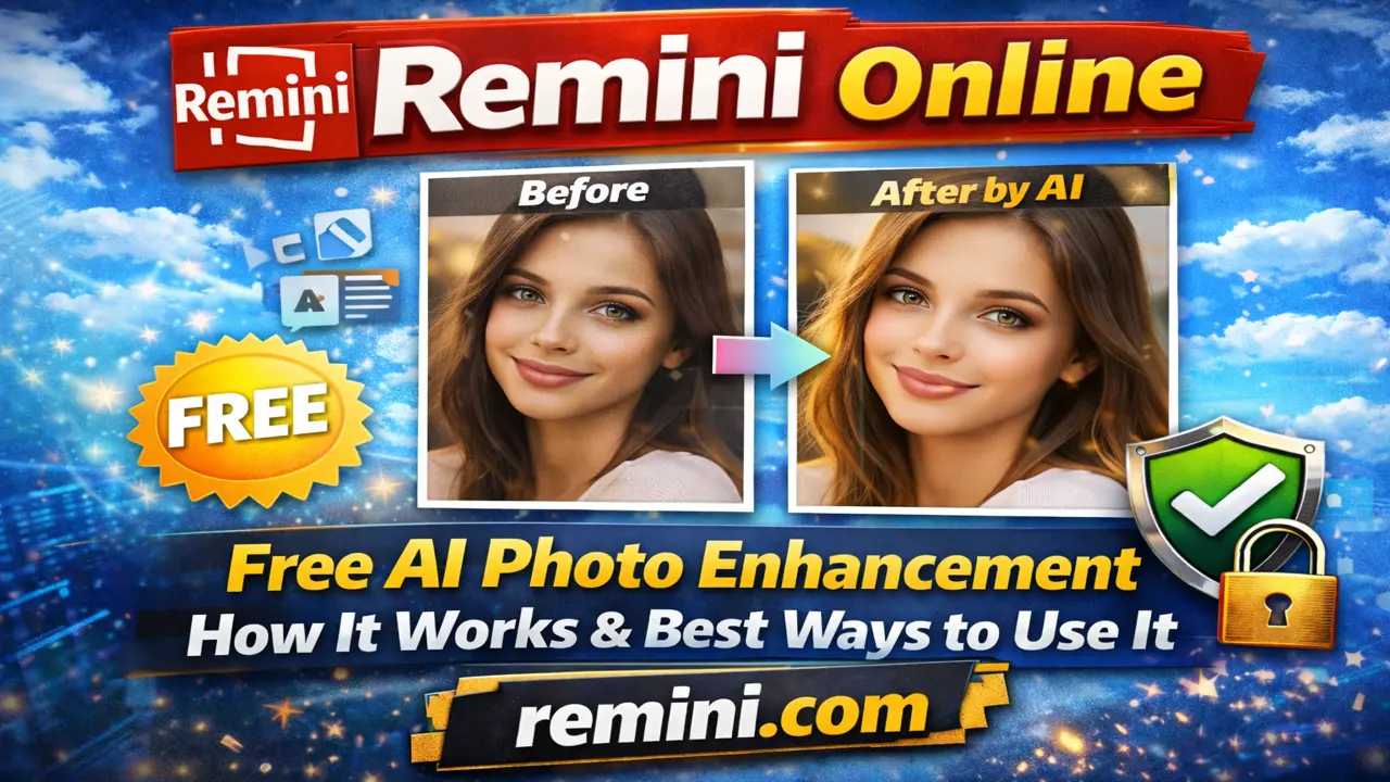Remini Online free AI photo enhancement, how it works and best ways to use it