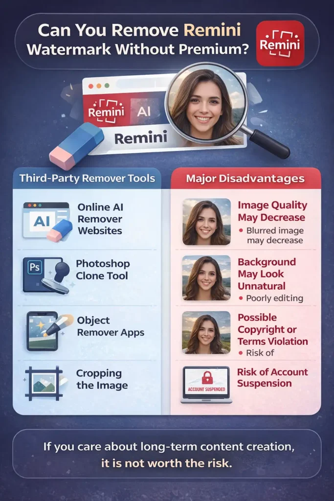 How to Remove Remini Watermark Without Losing Quality (2026)