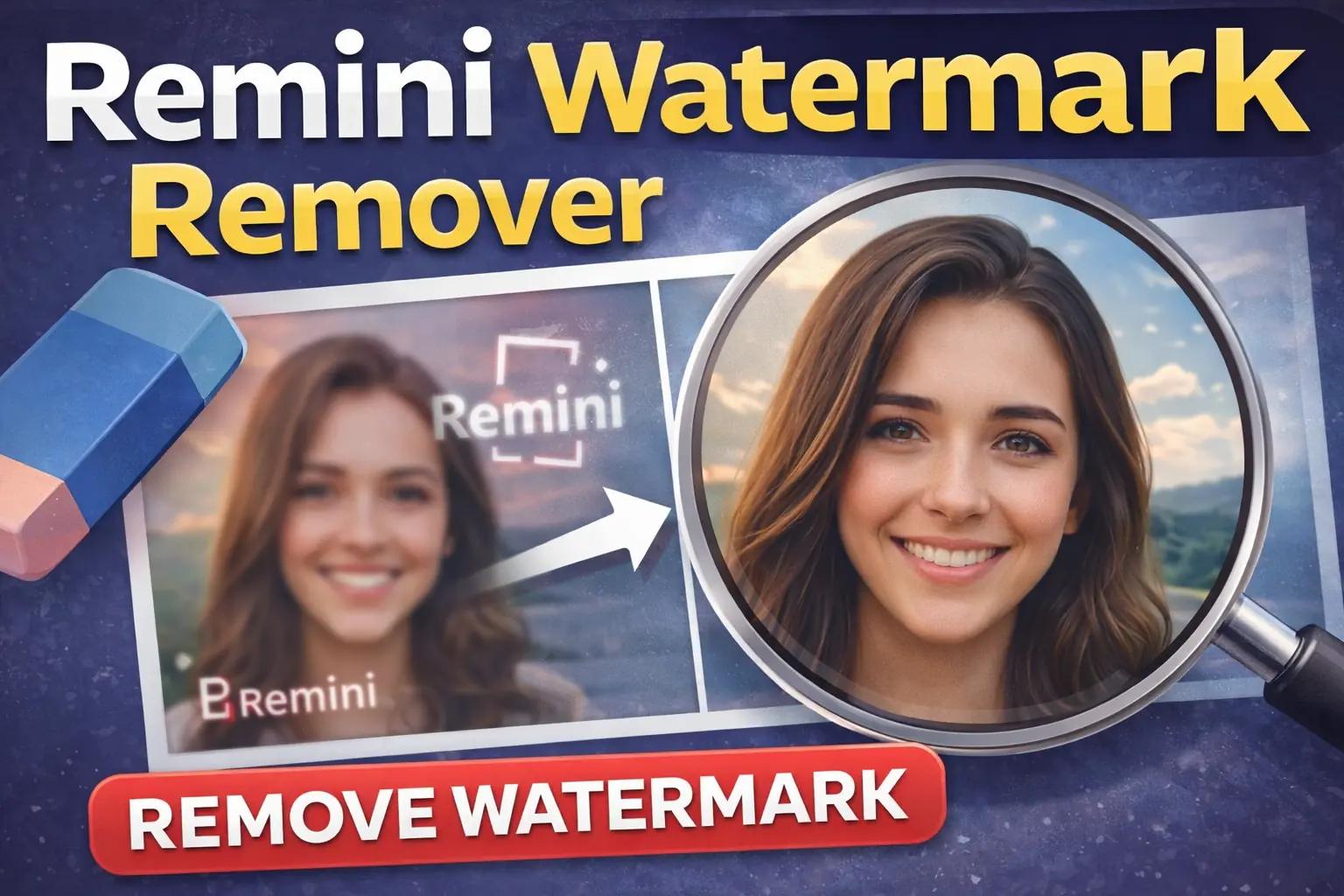 Remini Watermark Remover – Remove Watermark in Seconds (Safe Method)